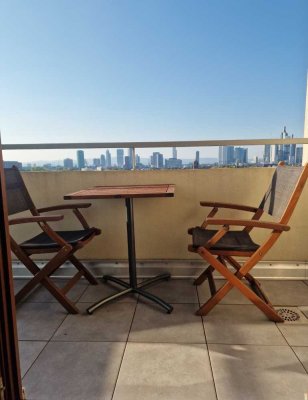 Charmante 1-Zimmer-Wohnung im 8. OG in Sachsenhausen-Süd