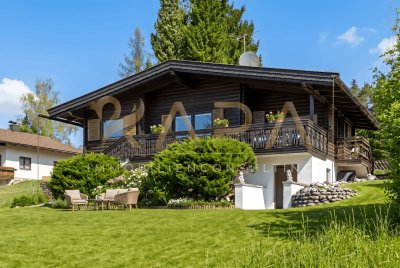 Haupt- &amp; Freizeitwohnsitz! Renoviertes Alpen-Chalet mit Mittagskogelblick – 8 Min. zum Wörthersee