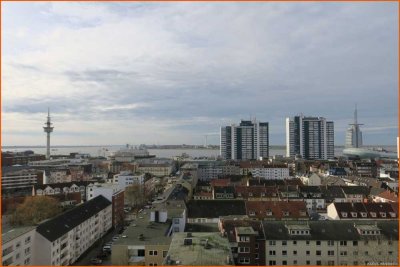 Einraum Penthouse in der zwölften Etage mit Top-Ausblick