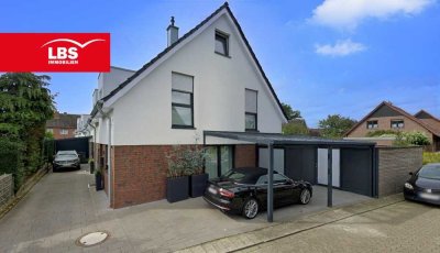 Moderne Doppelhaushälfte von 2018 in Rheine – stilvoll und effizient
