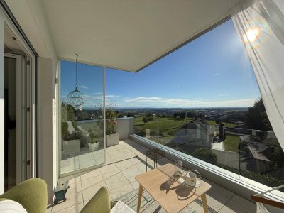 Exklusive Dachterrassenwohnung mit Alpenblick (provisionsfrei für die Käufer)