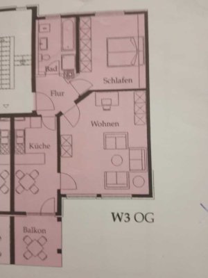 Ansprechende 2-Zimmer-Wohnung mit gehobener Innenausstattung mit Balkon und EBK in Ahrensfelde