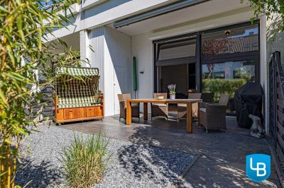 Stilvoll sanierte 3-Zimmer-Wohnung mit Terrasse unweit vom Strand