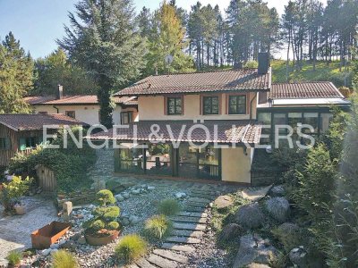 Großzügiger Landsitz in naturnaher Lage – exklusives Anwesen mit Gästehaus in Stockheim