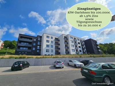 TOP Wohnung (Nr. 9) Effizienzhaus 1 Zimmer KfW55, moderne Pellet Zentralheizung VB Alleinauftrag