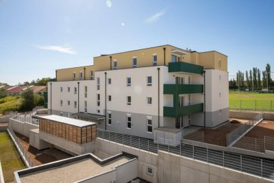 Moderne Wohnung mit großen Balkon