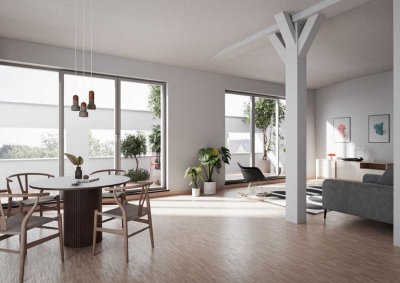 VERKAUFT - Sonnige 3-R-WE mit großem Balkon