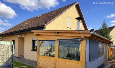 Mit Ausbaupotenzial! Familienfreundliches Einfamilienhaus mit 4-6 Zimmern und gemütlichem Grundstück