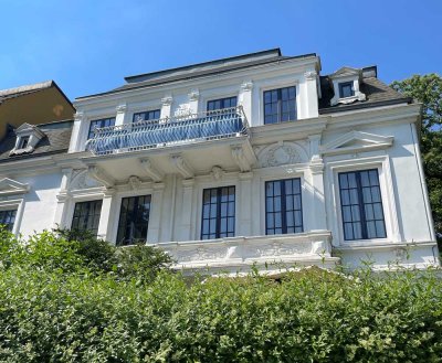 Schöner Elbblick in Hamburg Övelgönne