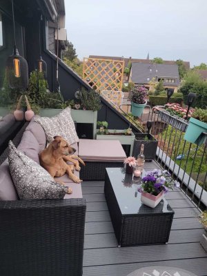 Moderne 2,5-Zimmer Maisonette in Meerbusch mit Balkon