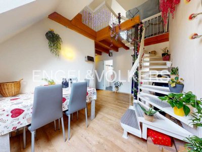 Charmante Maisonette-Wohnung in Mainz-Mombach
