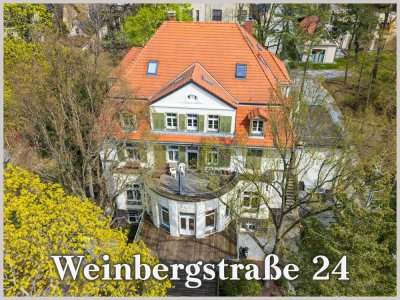 Hochherrschaftliche Architektur trifft heutige Innovation  - 4,5-Zimmer-Wohnung mit Terrasse