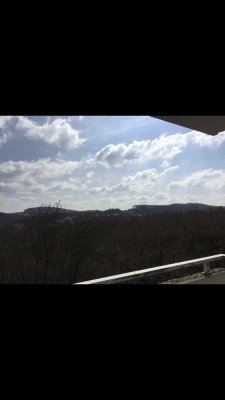 Sanierte 1-Raum-Wohnung mit Balkon und Einbauküche in Wetter