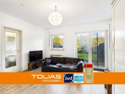 Klein gedacht, groß genutzt - 1 Zimmer mit Terrasse und unverbaubarem Grünblick!