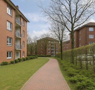 Flensburg, Mürwik: 2-Zimmer-Wohnung in idyllischer Waldrandlage