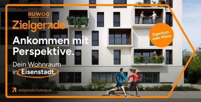 ZIELGERADE Eisenstadt - Neubeu Erstbezug ab Sommer 2028 - 2 Zimmer mit Balkon