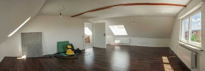 1 Zim. Einliegerwohung, Dachgeschoß, Einbauküche, Badmöbel