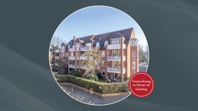 Charmante Terrassenwohnung 
in zentraler Lage von Lüneburg