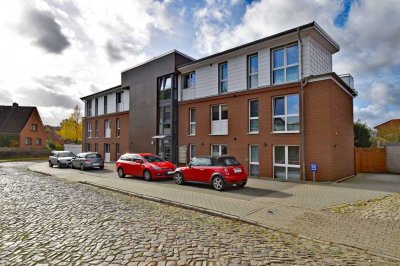 Modernes und barrierefreies Wohnen nahe der Elbe: geräumige 2-Zimmer Wohnung mit privater S-Terrasse