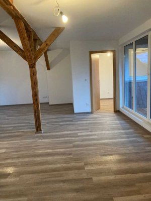 Tolle 2,5-Zimmer-DG-Wohnung mit Dachterrasse in Leipzig-Möckern