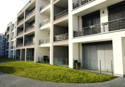 Altersgerecht wohnen  - moderne 3-Zimmer Wohnung mit Balkon im EG