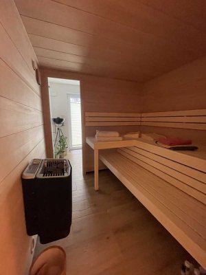 Exklusive 95 m² mit Terrasse, Garten & privater Sauna – Wohnen mit besonderem Komfort