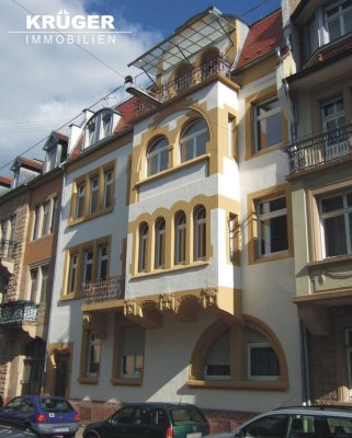 KA-Durlach / schöne 4-Zi-Whg mit Balkon und Turmbergblick in stilvollem Altbau / ab sofort frei