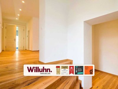Westbalkon | 3 Zimmer | Kamin | Masterbad en Suite | Direkter Parkzugang