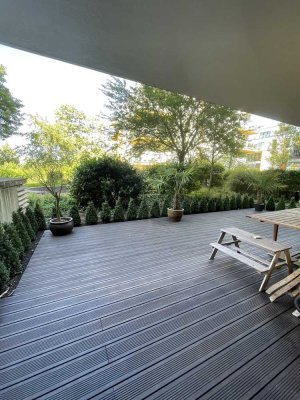 Wohnen Am Winterhafen : Großzügige 4-Zimmer-Wohnung mit großen Terrassen