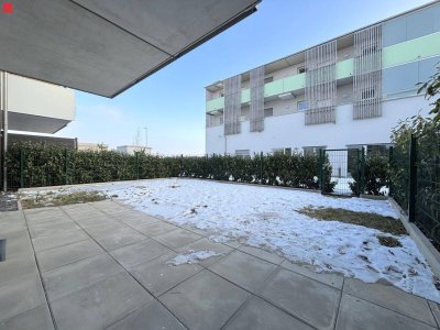 Neuwertige Gartenwohnung mit stilvoller Küche