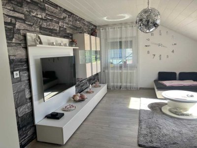 Stilvolle 3,5-Zimmer-Dachgeschosswohnung mit gehobener Innenausstattung in Metzingen