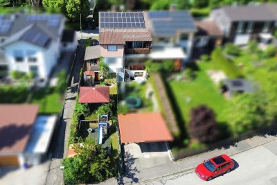 Kernsanierte 4-Zimmer-Wohnung  mit Garten & PV-Anlage + Genehmigung für weitere 3-Zimmer-Wohnung
