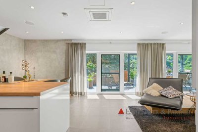 LUXUS-PENTHOUSE MIT NECKARBLICK - Barrierefreies Penthouse mit 3 Terrassen in gefragter Wohnlage