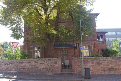 Traumhaft sanierte Altbauetage mit großem Balkon in kleiner WE (Denkmal) in Frankfurt-Höchst