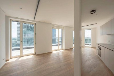 3-Zimmer-Wohnung mit 2 Bädern – Erstbezug in den DC Flats - zu mieten in 1220 Wien