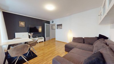 Neuer Preis - Sonnige 2-Zimmerwohnung mit Privat-Zugang &amp; Loggia