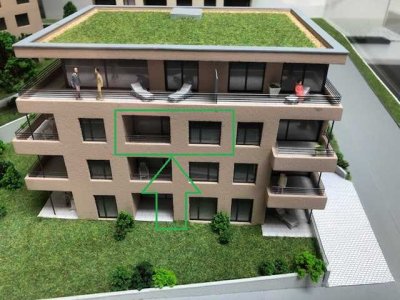 Tolle Neubauwohnung 2,5 Zimmer mit Balkon + Seesicht