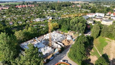 barrierearme Neubauwohnung mit 4 Zimmern, Designbelag, 4 Balkonen, 2 Bädern, HWR, Keller, Tiefgarage