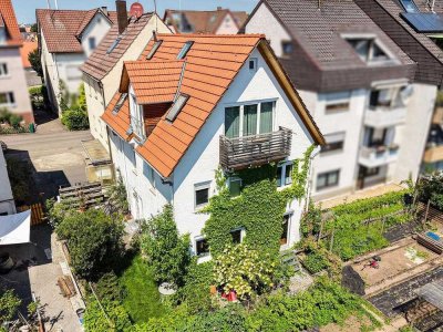 Natur- und stadtnah: idyllisches, helles Einfamilienhaus(159qm) mit kl. Garten in in S-Wangen