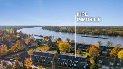 Wohnen am Rheinufer! Außergewöhnliche Maisonette-Wohnung!