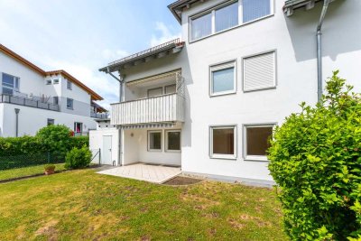 Top gepflegte 3-Zimmer-Erdgeschosswohnung mit Privatgarten