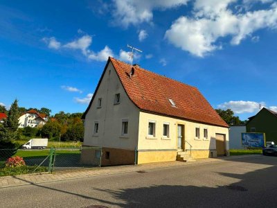 GLOBAL INVEST | Tolles Einfamilienhaus mit Doppelgarage, Scheune und Garten in Fürfeld