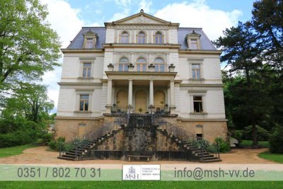 Residieren in Königlichen Villa in Dresden-Wachwitz - exklusive 3-Zimmer-Wohnung