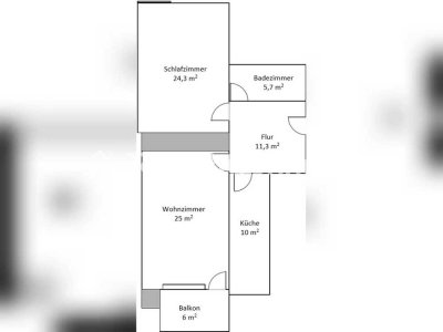 Tauschwohnung: Perfekt angebundene 2-Zimmerwohnung am Schlump