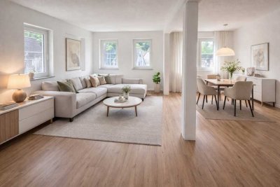 Charmante Doppelhaushälfte – 2 Wohneinheiten (saniert) inkl. Gewölbekeller & Atelier