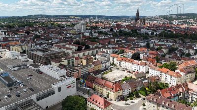 Urban wohnen oder vermieten! Moderne 4-Zimmer-Wohnung mit 153 m² Gesamtfläche und Stellplatz!