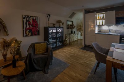 Rooftop, ganz oben, uneinsehbare, Dachgeschosswohnung