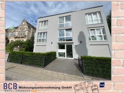 Exklusive ca. 107 m² 3 Zimmer-Wohnung + ca. 18 m² Terrasse + ca. 83 m² Garten + Garage in Top-Lage!