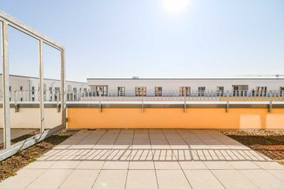Penthouse-Traum: Lichtdurchflutete 3-Zi-Wohnung mit Dachterrasse
