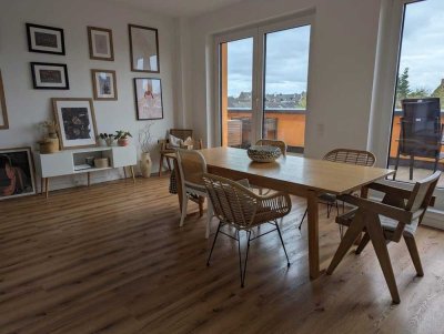Prinzencarre Krefeld - moderne 4 Zimmer Wohnung - Terrasse Südseite & Tiefgarage & Aufzug